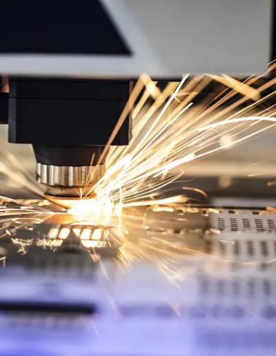 cnc-milling-machine-processing-and-laser-cutting-for-metal-in-the-industrial-area-with-coolant-industrial-exhibition-of-machine-tools